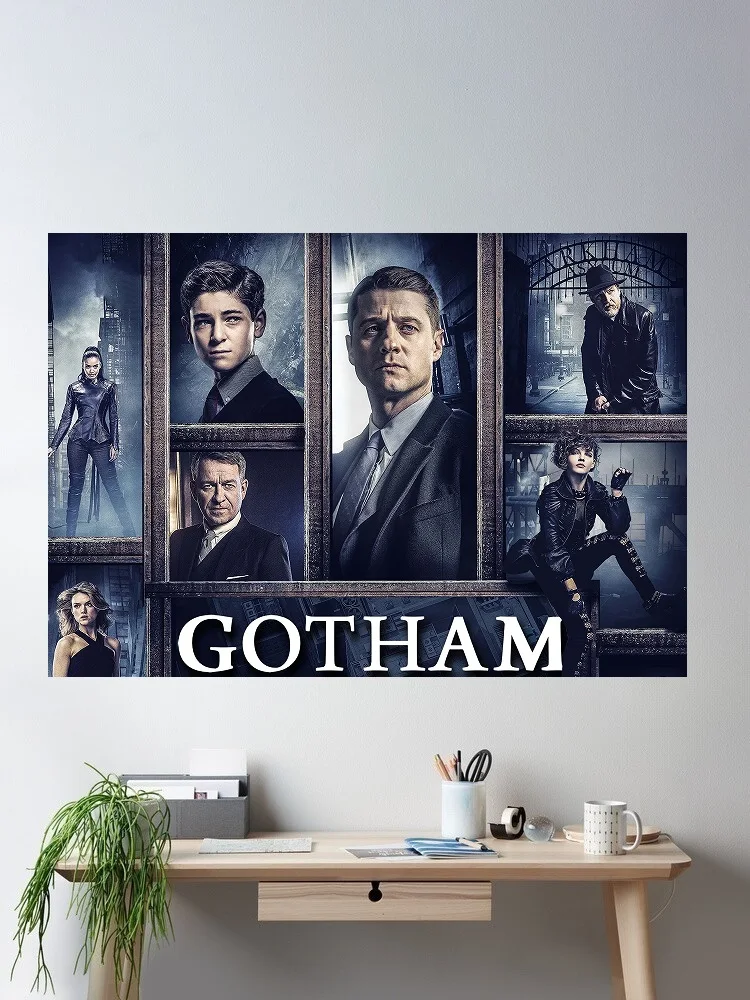 Gotham Season 4, Art Print Canvas Poster, Living Room Decor, Home Wall Picture
Gotham Season 4, Art Print Canvas Poster, Living Room Decor, Home Wall Picture