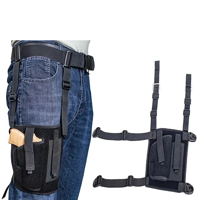 Tactical Drooping Leg Holster Adjustable Gas Soft Holster Multi-functional Universal GL Leg Pocket Quick Release Pistol Pocket
Tactical Drooping Leg Holster Adjustable Gas Soft Holster Multi-functional Universal GL Leg Pocket Quick Release Pistol Pocket