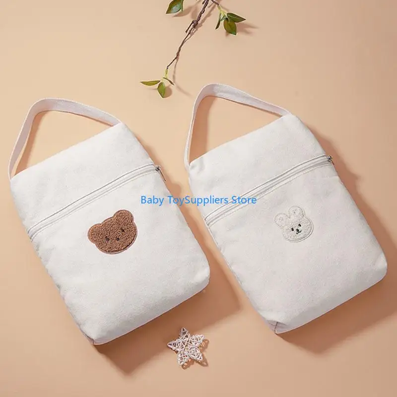 R1WF Newborns Baby Diaper Bag Storage Hand Bag Bear Embroidery Strollers Hanging Bag
R1WF Newborns Baby Diaper Bag Storage Hand Bag Bear Embroidery Strollers Hanging Bag