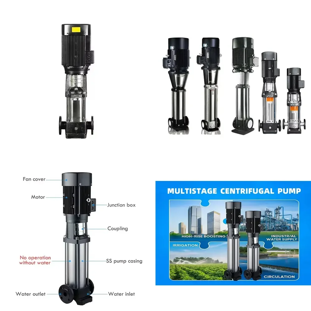 Water Pump 6 bar Centrifugal Electric 3 4 Centrifugal Pressure Vertical Water Pump for High Rise Building
Water Pump 6 bar Centrifugal Electric 3 4 Centrifugal Pressure Vertical Water Pump for High Rise Building