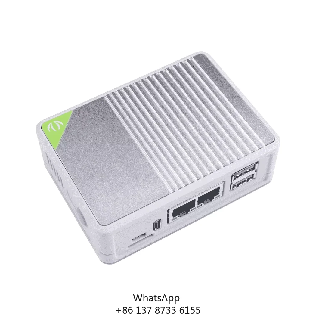 Powered By Raspberry Pi Based CM4 102032 Mini Router Dual Gigabit Ethernet OpenWRT OS Travel Router With Enhanced Features