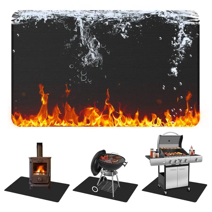 Коврики под гриль 76x48 дюймов для уличного гриля, водонепроницаемые, маслостойкие и огнеупорные, коврик для костровой чаши, коврик для барбекю под гриль, для использования в помещении
Коврики под гриль 76x48 дюймов для уличного гриля, водонепроницаемые, маслостойкие и огнеупорные, коврик для костровой чаши, коврик для барбекю под гриль, для использования в помещении