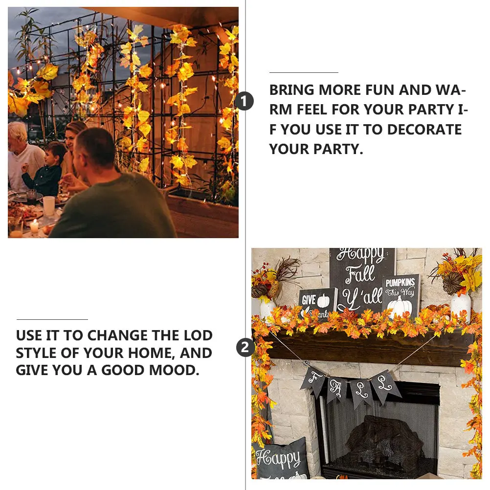 2Pcs Environment Friendly Maple Leaf Rattan Ornament Hanging Wall Decoration for Living Room Bedroom Wedding Festival Home Bar
2Pcs Environment Friendly Maple Leaf Rattan Ornament Hanging Wall Decoration for Living Room Bedroom Wedding Festival Home Bar