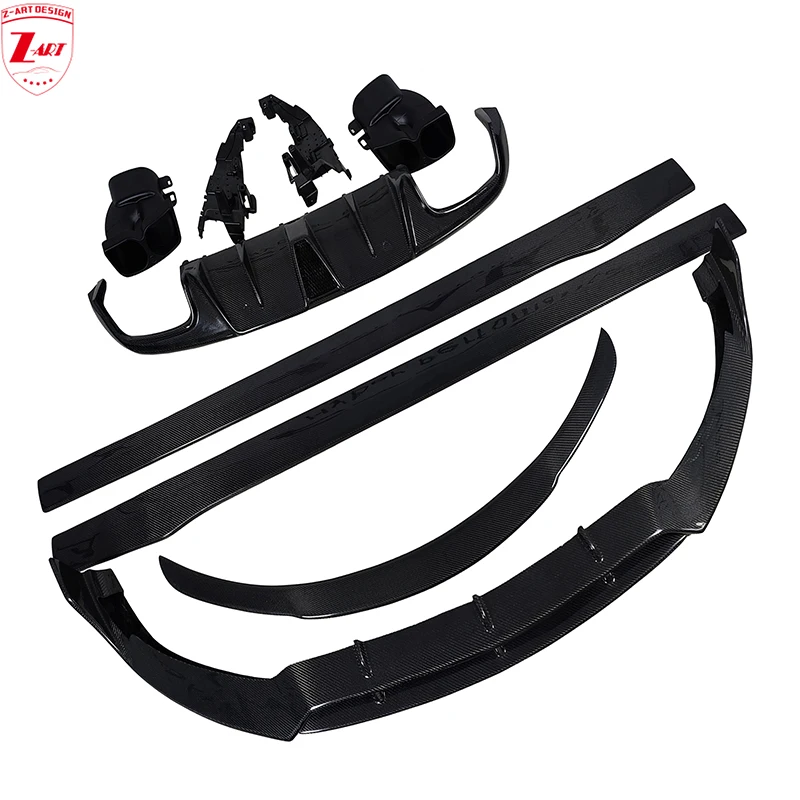 Z-ART carbon fiber aerokit for 2019-2021 C63 carbon fiber body kit for W205 facelift C63 carbon fiber aerokit for C63 sedan
Z-ART carbon fiber aerokit for 2019-2021 C63 carbon fiber body kit for W205 facelift C63 carbon fiber aerokit for C63 sedan