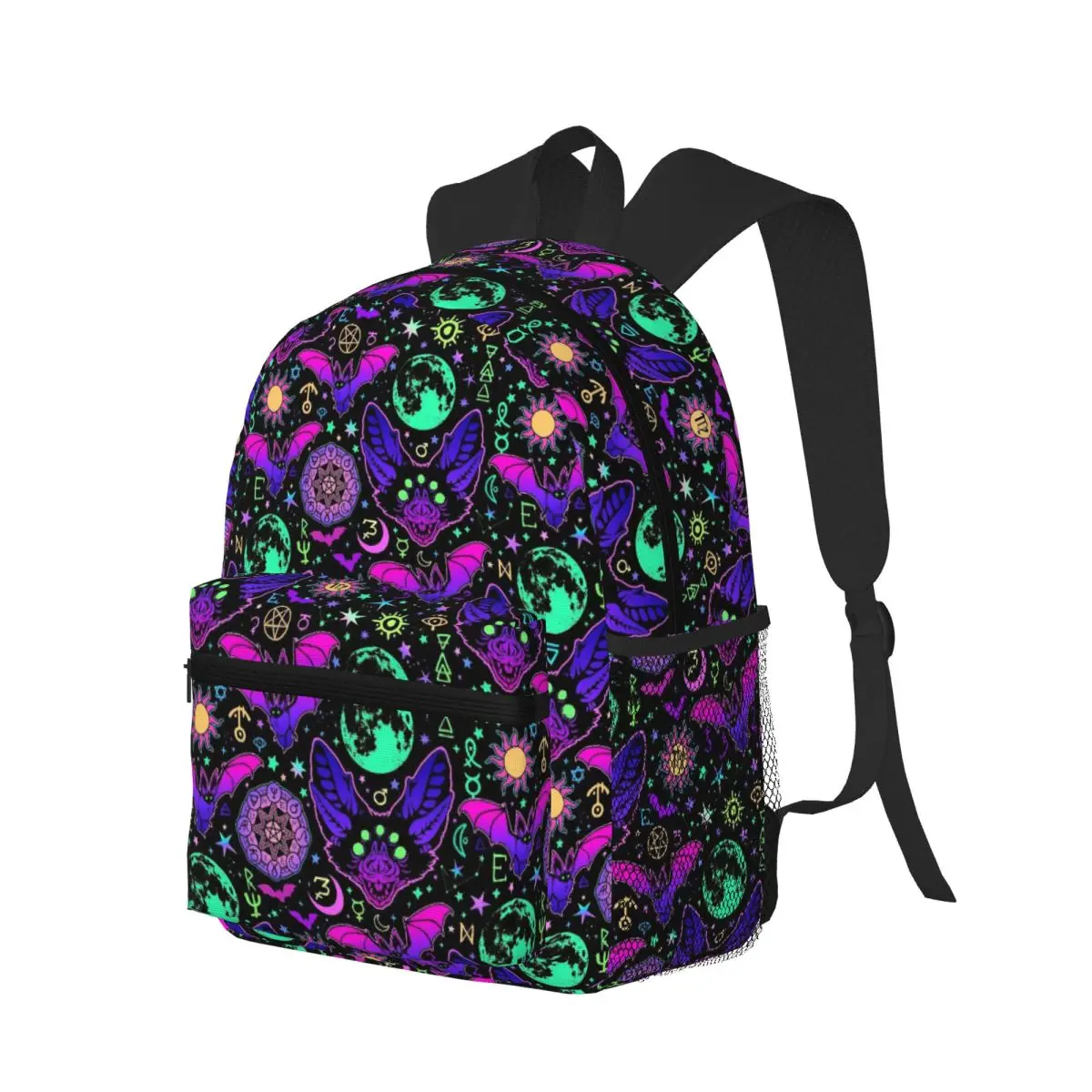 Halloween Bat Stars Galaxy Cartoon Gothic Bats Student Backpack School Bag Hiking Daypack for Boys Girls Bookbag Shoulder Bags
Halloween Bat Stars Galaxy Cartoon Gothic Bats Student Backpack School Bag Hiking Daypack for Boys Girls Bookbag Shoulder Bags