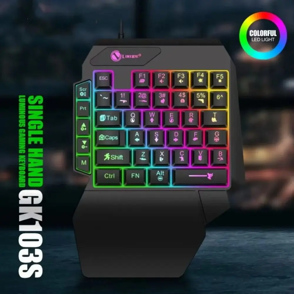 Одноручная мини-клавиатура Numpad для одной руки, USB, ультратонкая одноручная клавиатура с подсветкой, проводная игровая клавиатура для смартфона
Одноручная мини-клавиатура Numpad для одной руки, USB, ультратонкая одноручная клавиатура с подсветкой, проводная игровая клавиатура для смартфона