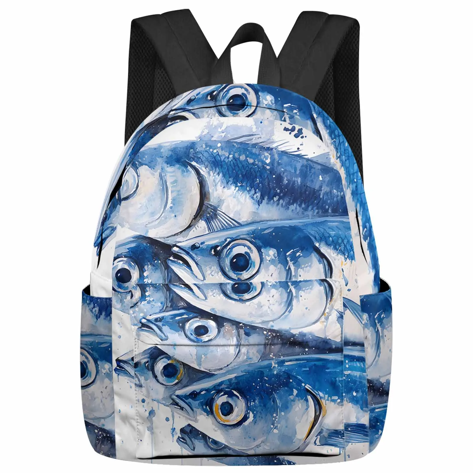 Watercolor Ocean Fish Surreal Backpacks Teenagers Student School Bags Men Women Travel Mochila
Watercolor Ocean Fish Surreal Backpacks Teenagers Student School Bags Men Women Travel Mochila