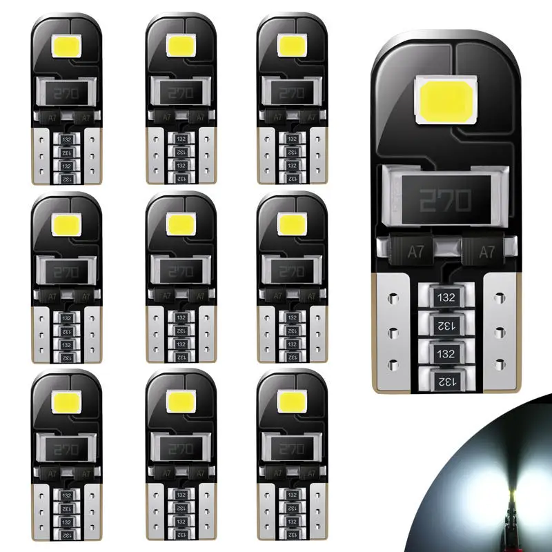 2Pcs W5W T10 LED Canbus No Error Bulb Super Bright 1000LM Car Interior Light 194 LED Signal Lamp 6000K White 12V For Audi BMW
2Pcs W5W T10 LED Canbus No Error Bulb Super Bright 1000LM Car Interior Light 194 LED Signal Lamp 6000K White 12V For Audi BMW