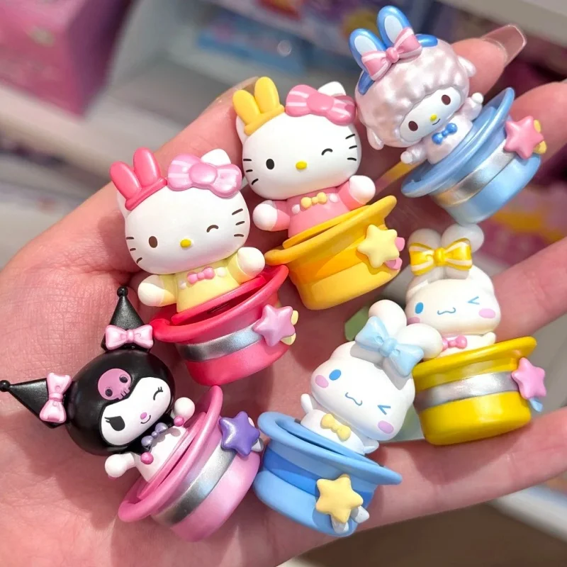 Подлинная серия Sanrio Amazing Magic Hat, милая сумка для слепых фасоль, модная игровая слепая коробка, мини-орнамент, подарок ручной работы, мультяшные куклы, игрушки
Подлинная серия Sanrio Amazing Magic Hat, милая сумка для слепых фасоль, модная игровая слепая коробка, мини-орнамент, подарок ручной работы, мультяшные куклы, игрушки
