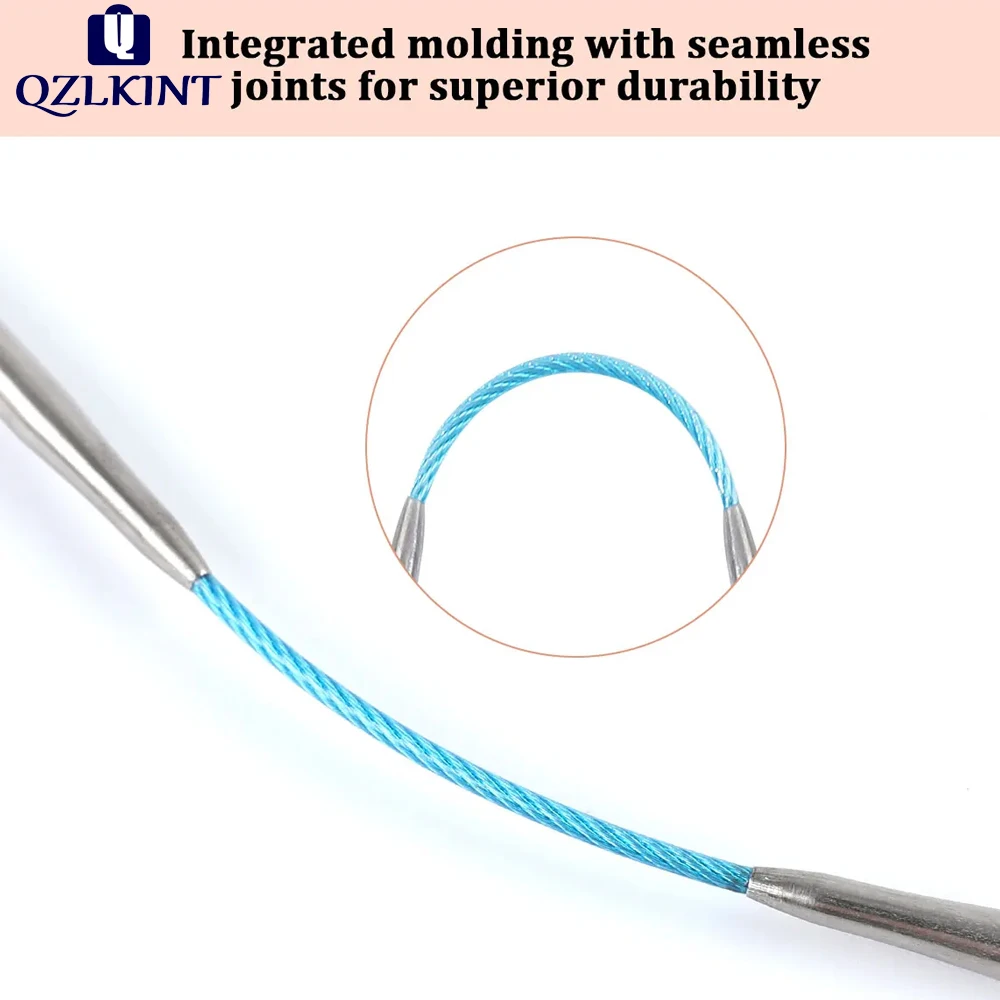 23CM Short Circular Needles, Stainless Steel Hollow Hand-Knitting Tools, 2mm-6mm DIY Yarn Needles, 3 Pieces/Set
23CM Short Circular Needles, Stainless Steel Hollow Hand-Knitting Tools, 2mm-6mm DIY Yarn Needles, 3 Pieces/Set