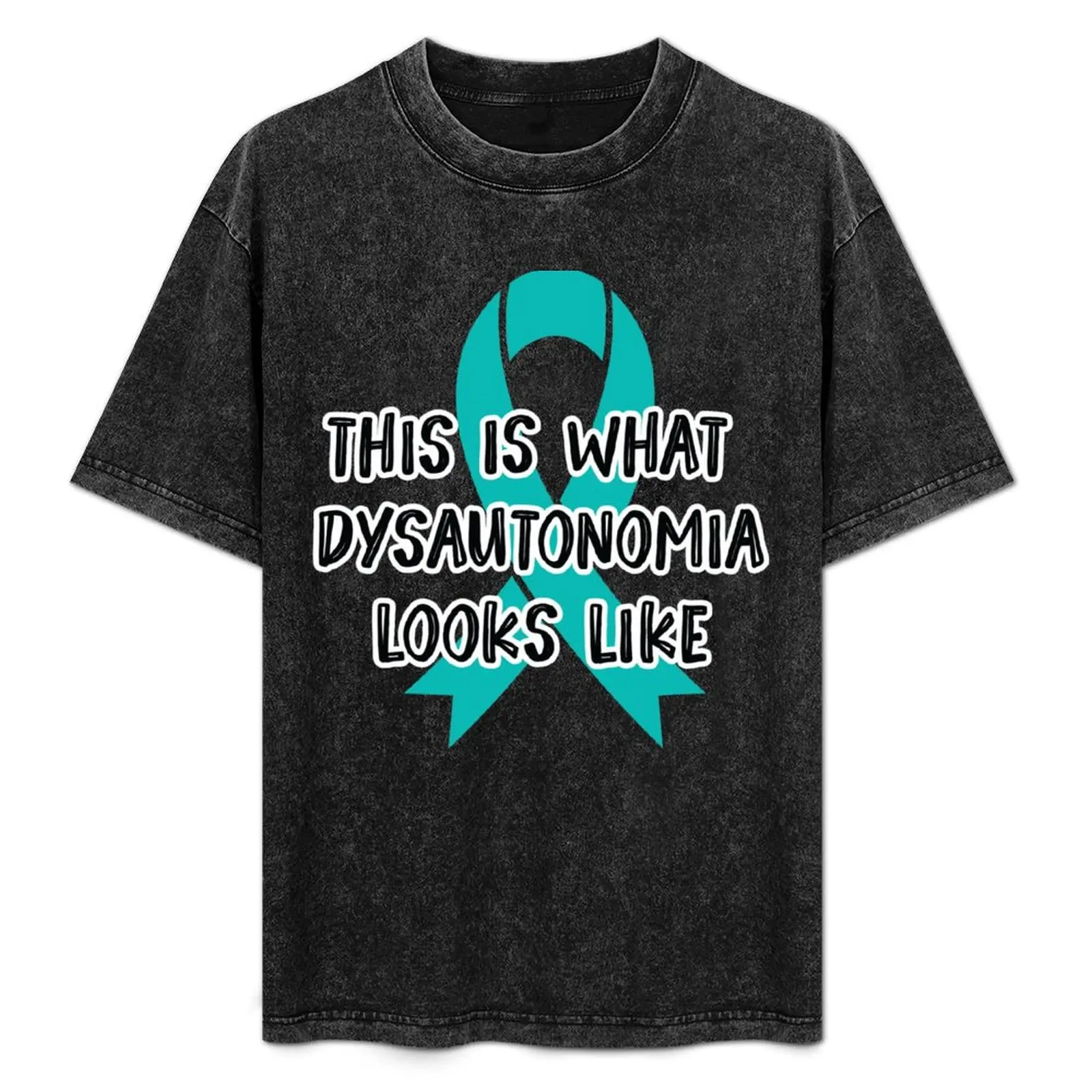 This is What Dysautonomia Looks Like - Turquoise Awareness Ribbon in October T-Shirt Big Size Daily Wear T-Shirt
This is What Dysautonomia Looks Like - Turquoise Awareness Ribbon in October T-Shirt Big Size Daily Wear T-Shirt