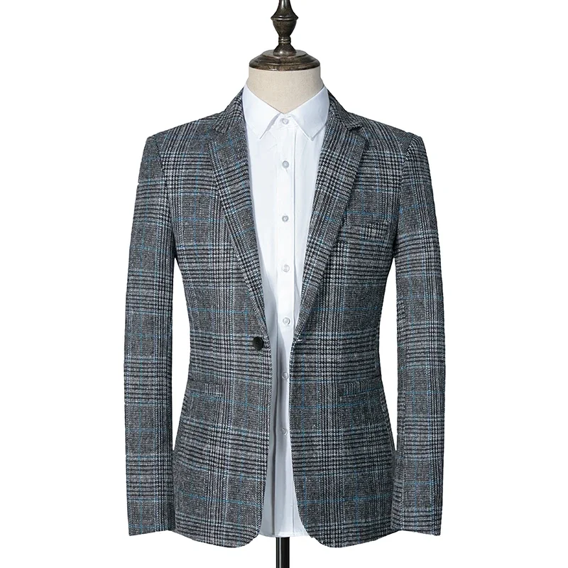 2023 Brand Clothing Men's High Quality Pure Cotton Suit/Male Slim Fit Plaid Business Blazers/Man Casual Suit Jacket Fashion Coat
2023 Brand Clothing Men's High Quality Pure Cotton Suit/Male Slim Fit Plaid Business Blazers/Man Casual Suit Jacket Fashion Coat