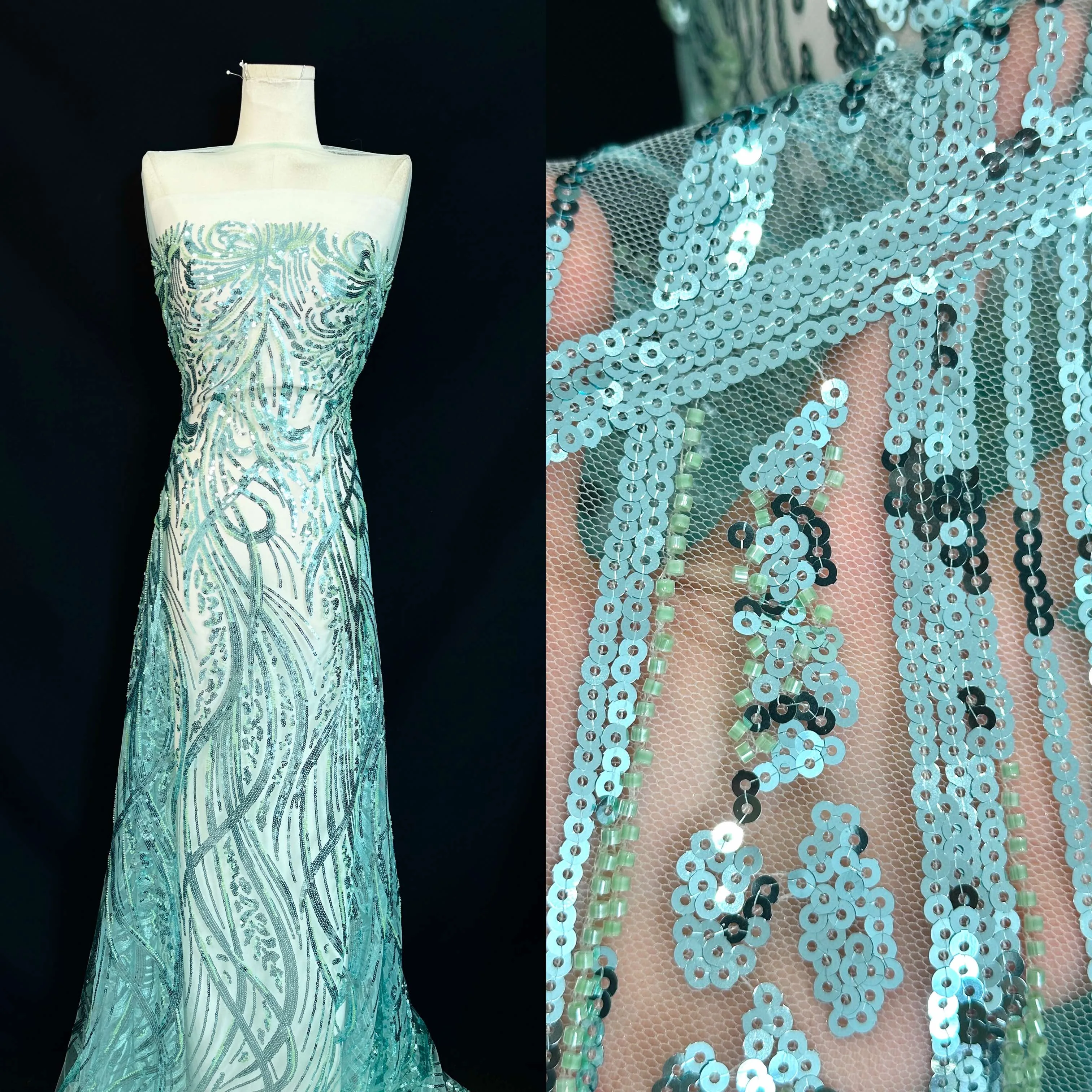 2025 Latest African Sequins Lace Fabric High Quality Embroidery 3D French Flower Beads Nigerian Net Lace For Wedding Party Dress
2025 Latest African Sequins Lace Fabric High Quality Embroidery 3D French Flower Beads Nigerian Net Lace For Wedding Party Dress