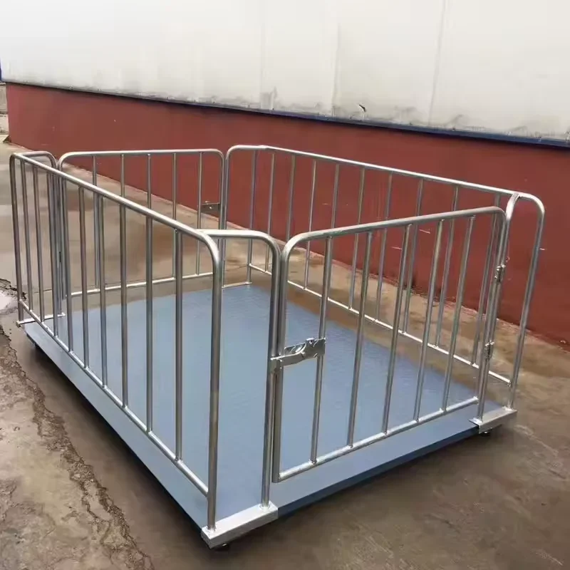 2024 hot selling farming equipment Electronic Animal Weighing Scale With Fence for Animal
2024 hot selling farming equipment Electronic Animal Weighing Scale With Fence for Animal