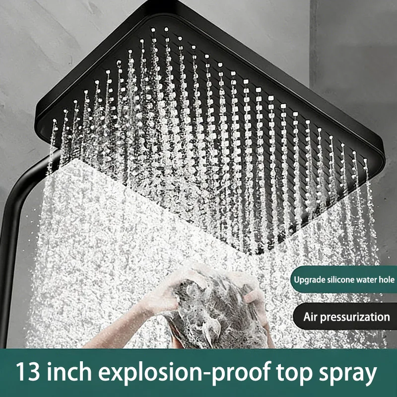 Bathroom Accessories Large Inch Large Water Outlet Pressurized Shower Head Water Heater Large Panel Top Spray Household
Bathroom Accessories Large Inch Large Water Outlet Pressurized Shower Head Water Heater Large Panel Top Spray Household