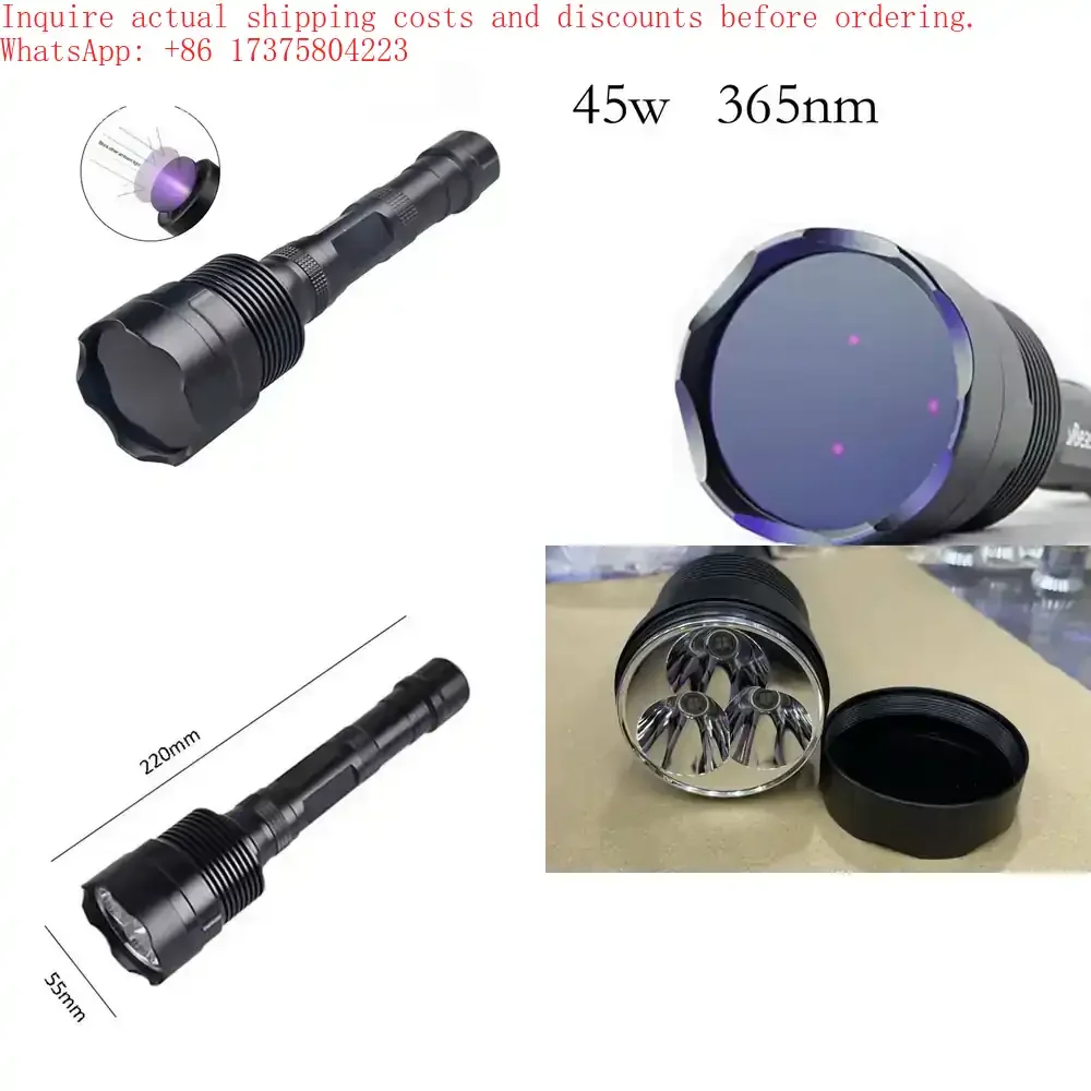 365nm Black Light UV Flashlight Handheld LED Rechargeable Battery Air Conditioning Leak Detection Scorpions Torch
365nm Black Light UV Flashlight Handheld LED Rechargeable Battery Air Conditioning Leak Detection Scorpions Torch