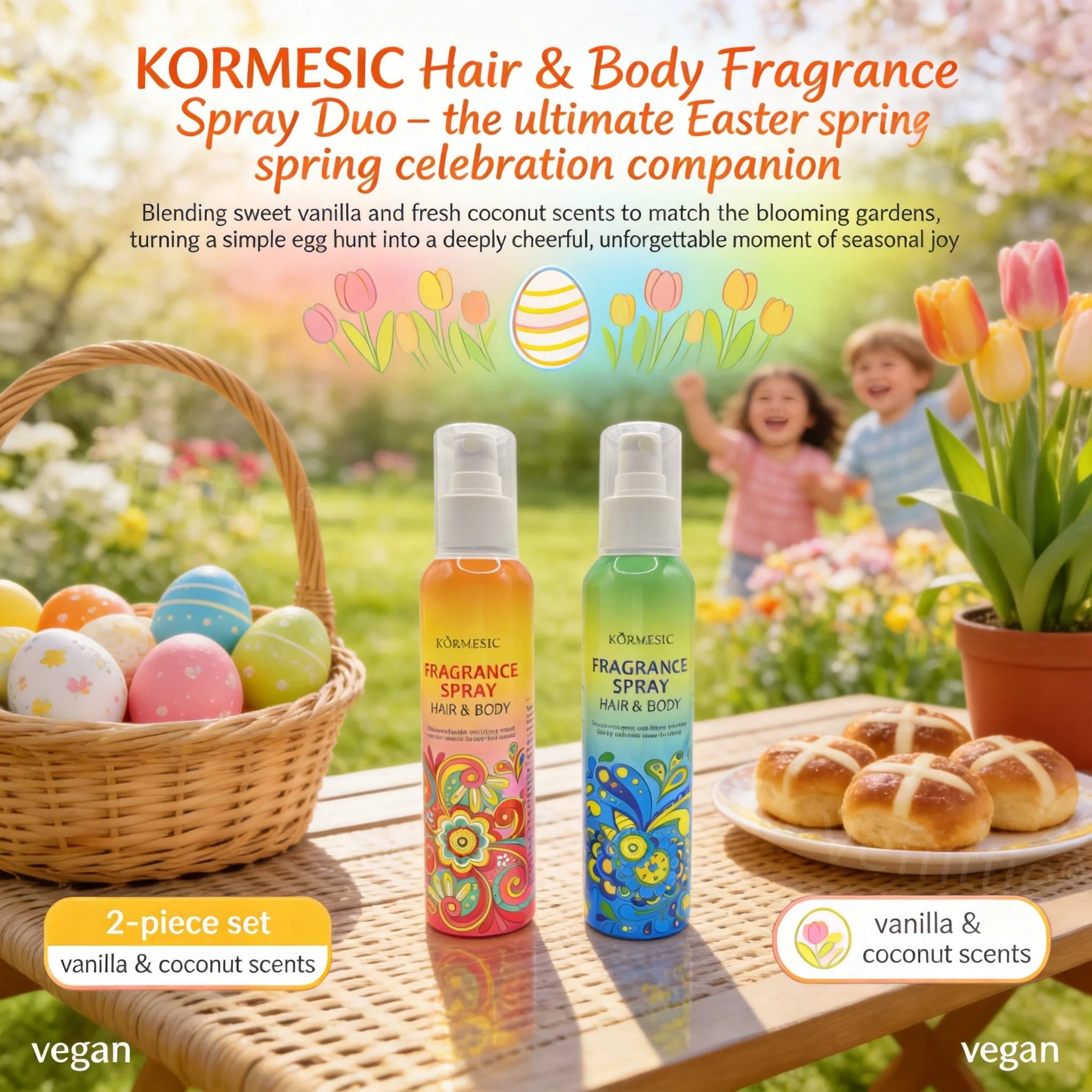 Sakura Creamy Coconut Hair & Body Mist 300ml, Bohemian Printed Spray Bottle, Soft Spring Daily Wear, Gentle Floral Cream Scent
Sakura Creamy Coconut Hair & Body Mist 300ml, Bohemian Printed Spray Bottle, Soft Spring Daily Wear, Gentle Floral Cream Scent