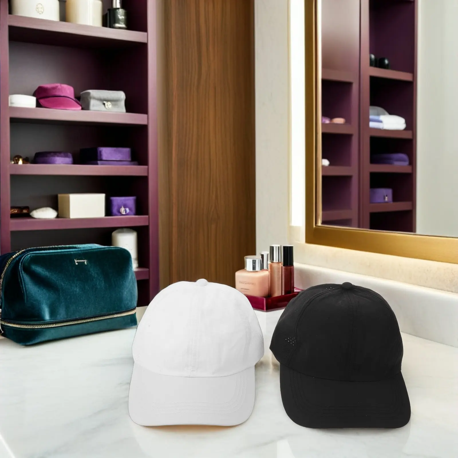 2Pcs Women's Ponytail Baseball Cap Breathable Mesh Quick Drying Sports Hat Sun Protection Running Golf Hat Woman Baseball Cap
2Pcs Women's Ponytail Baseball Cap Breathable Mesh Quick Drying Sports Hat Sun Protection Running Golf Hat Woman Baseball Cap