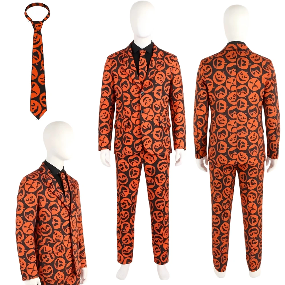 Show Saturday Night David S. Cosplay Fantasy Pumpkins Suit Men Costume Disguise Halloween Adult Male Roleplay Party Outfits
Show Saturday Night David S. Cosplay Fantasy Pumpkins Suit Men Costume Disguise Halloween Adult Male Roleplay Party Outfits
