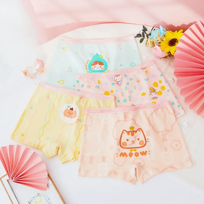 Girls' Pure Cotton Underwear, Flat Angle Baby Underwear For Small, Medium, and Large Children
Girls' Pure Cotton Underwear, Flat Angle Baby Underwear For Small, Medium, and Large Children