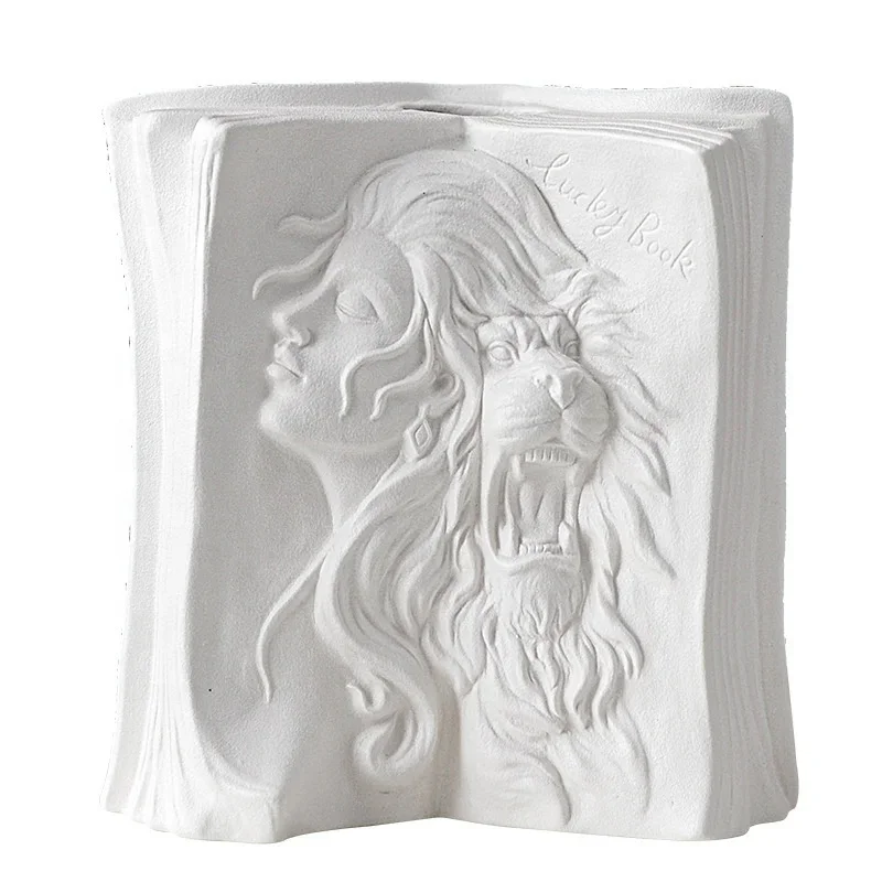 2024 Creative Modern Book Shape Decoration Ceramic Vase Restaurant
2024 Creative Modern Book Shape Decoration Ceramic Vase Restaurant