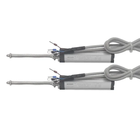 Automatic reset spring top rod digital linear displacement sensor scale injection molding machine pull rod measurement