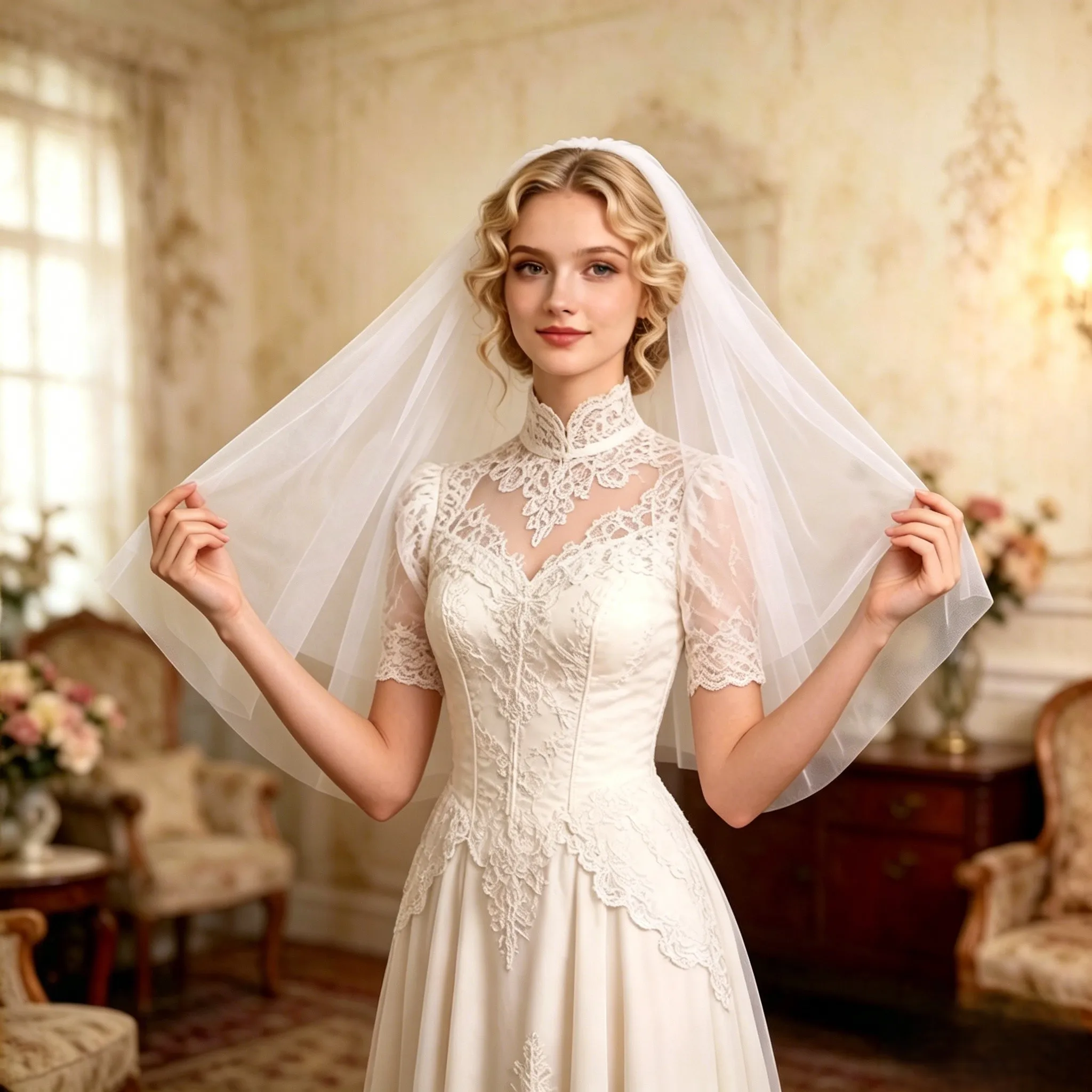 White Ivory Bridal Veil Face Covering Short Korean Style Wedding Dress Photography Puffy Headwear U-Shape Double Layer G26
White Ivory Bridal Veil Face Covering Short Korean Style Wedding Dress Photography Puffy Headwear U-Shape Double Layer G26