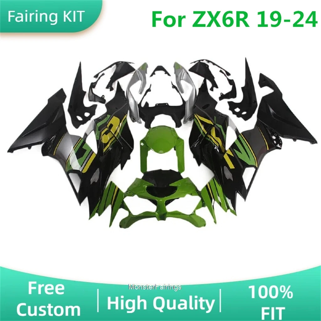 Комплект обтекателей для Kawasaki ZX6R ZX-6R 2019 2021 2022 2023 Ninja 636 Обвес для ремонта кузова мотоцикла ZXMT 100% подходит для литьевой формы
Комплект обтекателей для Kawasaki ZX6R ZX-6R 2019 2021 2022 2023 Ninja 636 Обвес для ремонта кузова мотоцикла ZXMT 100% подходит для литьевой формы