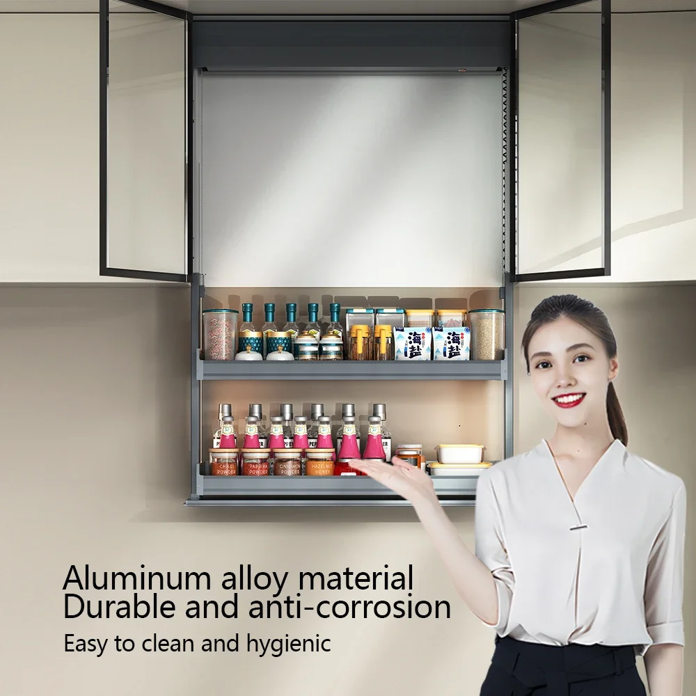 Modular Designs Smart Kitchen Cabinet Pantry Shelve Racks for Home Furniture