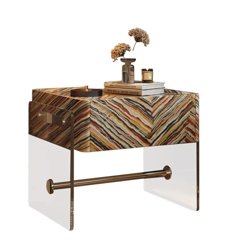 Luxury Simple Modern Medieval Bedside Table Creative Bedroom Furniture Bedside Table Lightweight Acrylic Locker
Luxury Simple Modern Medieval Bedside Table Creative Bedroom Furniture Bedside Table Lightweight Acrylic Locker
