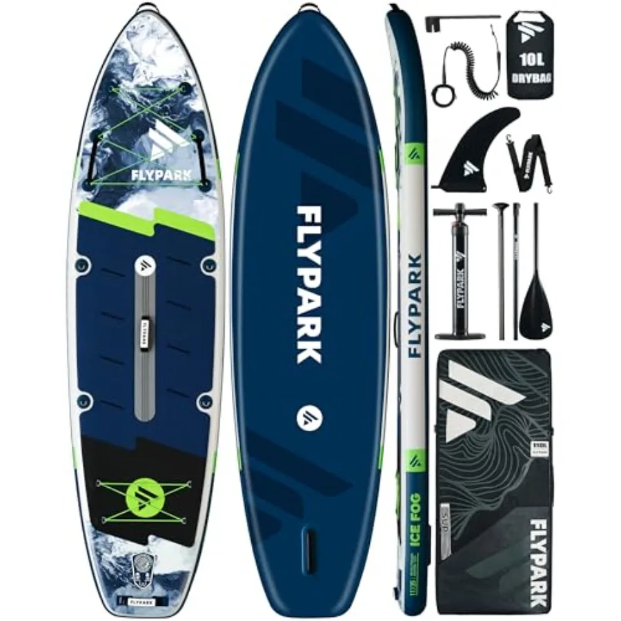 Fishing family use inflatable SUP paddle board PVC material blue extra wide 35'' for stability supports 430lb/3 people includes
Fishing family use inflatable SUP paddle board PVC material blue extra wide 35'' for stability supports 430lb/3 people includes