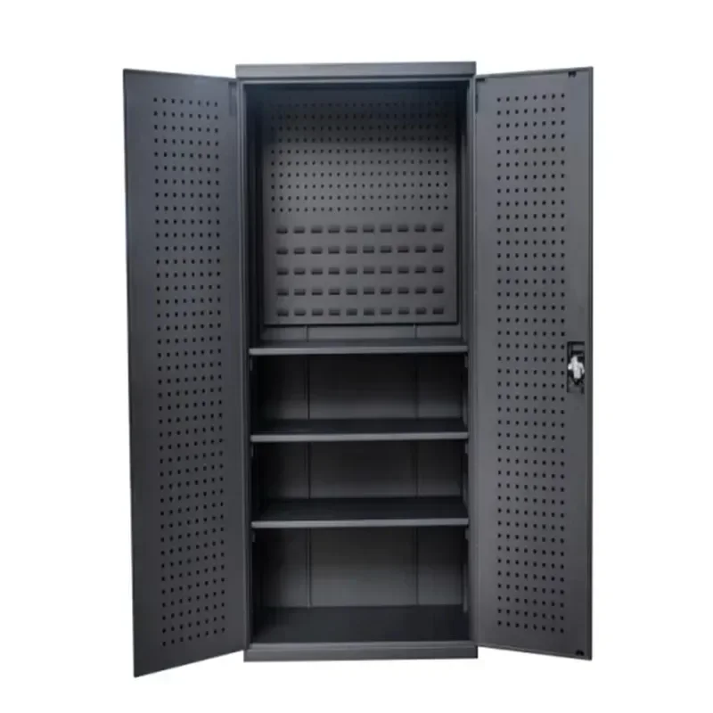 RapTool-Armoire de garage à double porte en métal, armoire de rangement d'outils, armoire d'atelier
RapTool-Armoire de garage à double porte en métal, armoire de rangement d'outils, armoire d'atelier