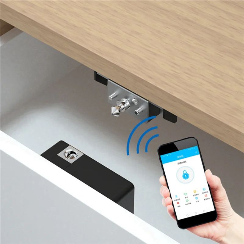 FEDI-3X Smart Wood Door Lock Keyless Invisible Electronic Lock IC Card Ttlock App Unlock Cabinet Locker Furniture Drawer Lock
FEDI-3X Smart Wood Door Lock Keyless Invisible Electronic Lock IC Card Ttlock App Unlock Cabinet Locker Furniture Drawer Lock
