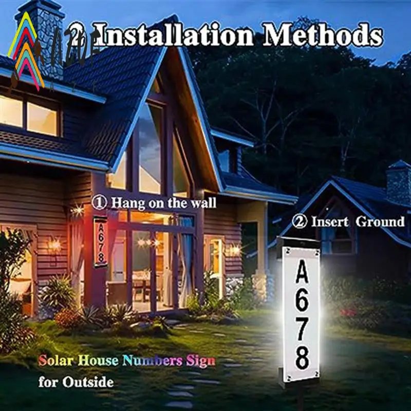 A20F-1Set Открытый солнечный номерной знак дома, подключаемый светильник для дверной таблички, цифровой водонепроницаемый светильник для вывески с адресом виллы, адресный знак Lig
A20F-1Set Открытый солнечный номерной знак дома, подключаемый светильник для дверной таблички, цифровой водонепроницаемый светильник для вывески с адресом виллы, адресный знак Lig