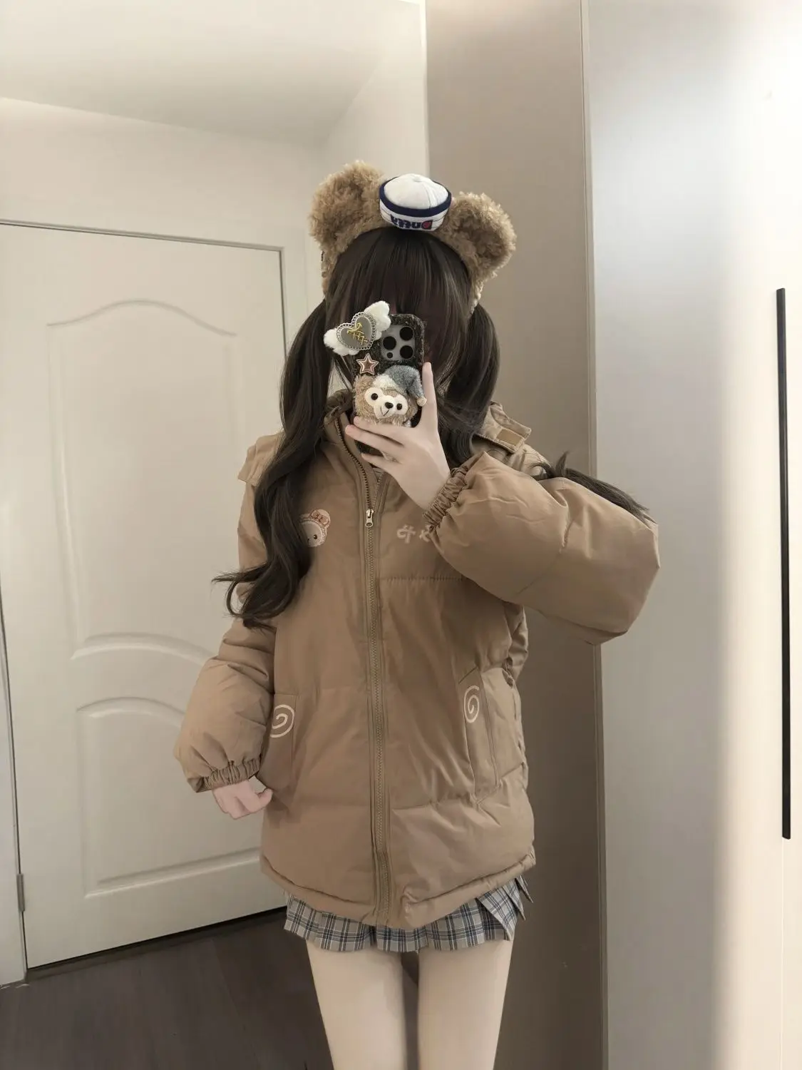 Cartoon Bear Brown Fleece Bomber Jacket Winter Korean Women Thick Warm Hoodies Cotton Padded Short Jacket Y2K Kawaii Fluffy Coat
Cartoon Bear Brown Fleece Bomber Jacket Winter Korean Women Thick Warm Hoodies Cotton Padded Short Jacket Y2K Kawaii Fluffy Coat
