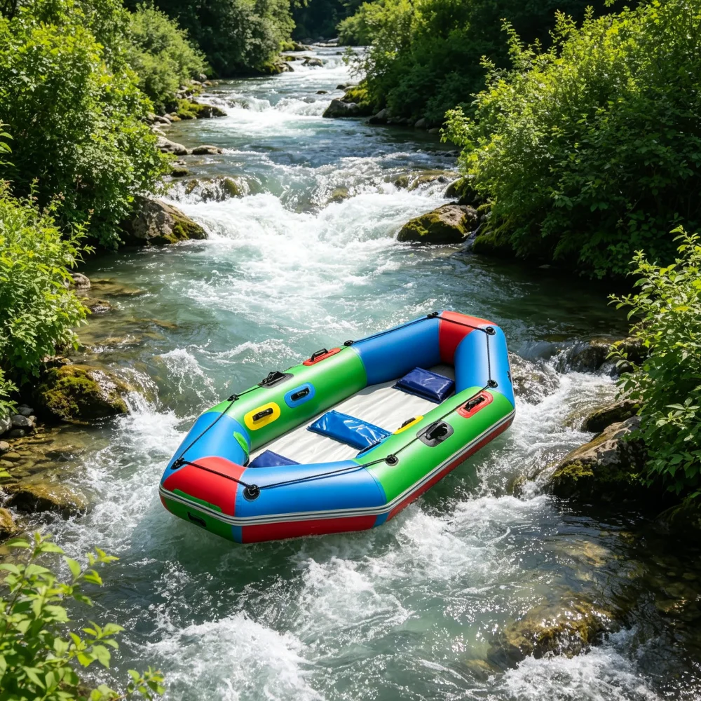 Wear-resistant Anti-slip Self-supporting PVC Inflatable Rescue Boat for Drifting Rafting Operations Lightweight 3-Person
Wear-resistant Anti-slip Self-supporting PVC Inflatable Rescue Boat for Drifting Rafting Operations Lightweight 3-Person