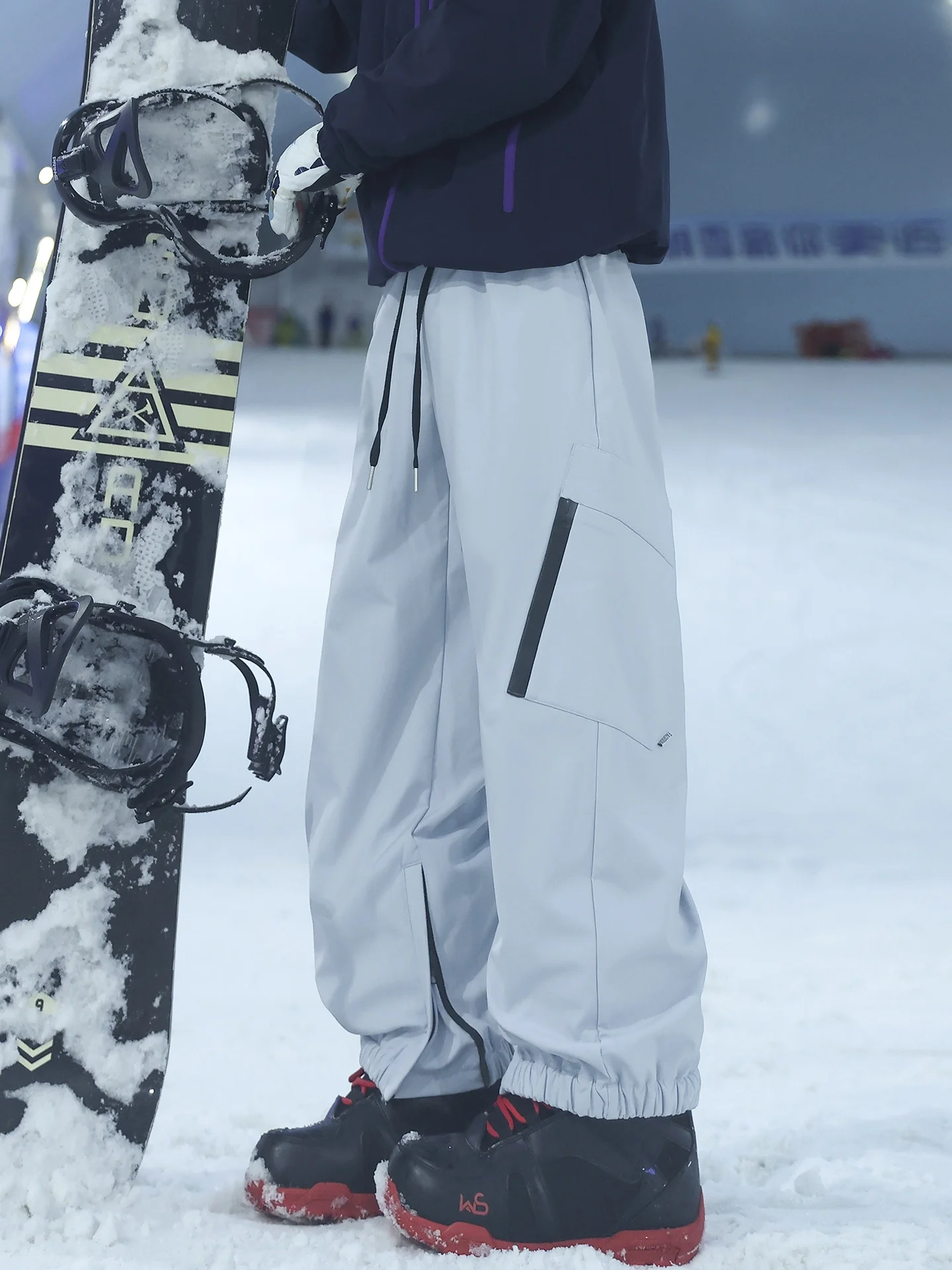 Bo Yue Windproof Fce Lined Thi Casual Pants Workwear Sle Trousers for Men And Women Hiking Skiing Loose Fit Elastic Waist
Bo Yue Windproof Fce Lined Thi Casual Pants Workwear Sle Trousers for Men And Women Hiking Skiing Loose Fit Elastic Waist