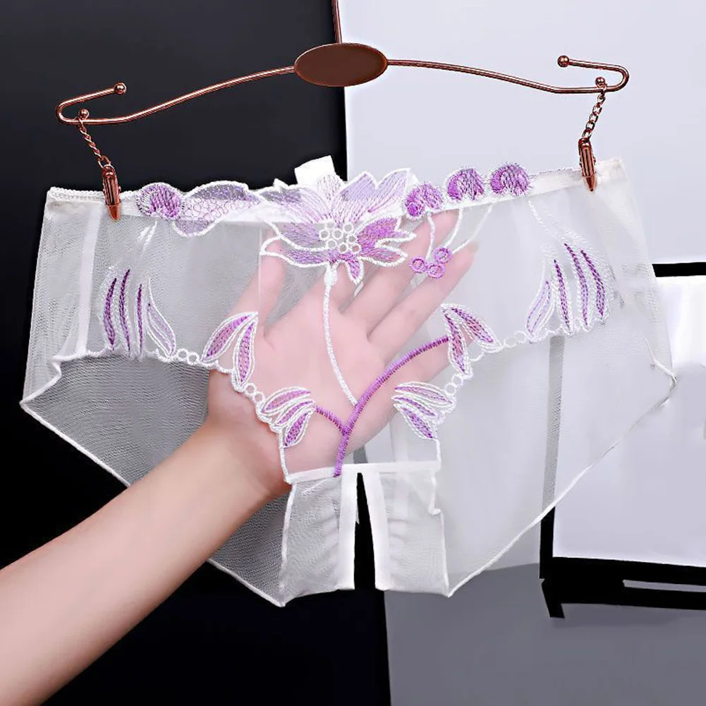 Open Crotch Women Sexy Lingerie Pack Women Erotic Briefs Lace Transparent Thin Sexy See Through Breathable Underwear Woman Mesh
Open Crotch Women Sexy Lingerie Pack Women Erotic Briefs Lace Transparent Thin Sexy See Through Breathable Underwear Woman Mesh