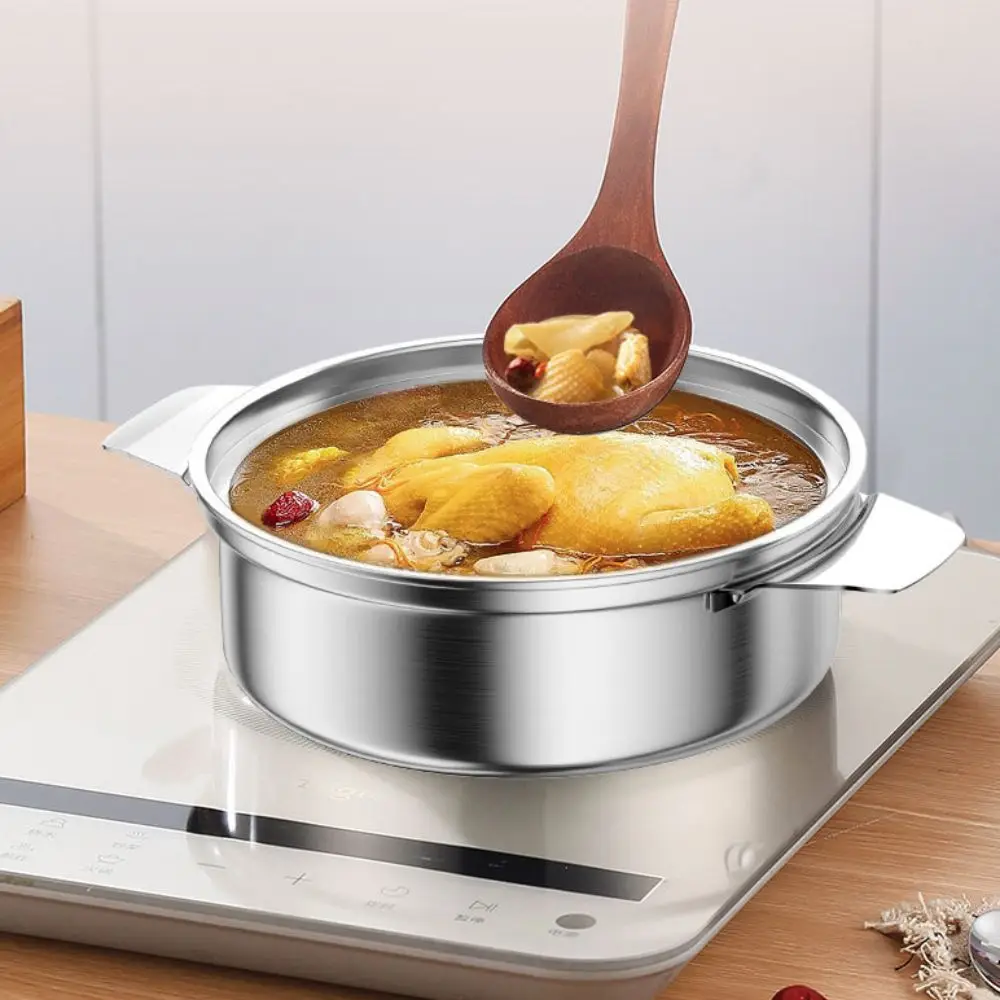 Stainless Steel Steamed Stew Pot Glass Lid Universal Egg Cooker Large Capacity with Egg Steamer Egg Boiler Noodle
Stainless Steel Steamed Stew Pot Glass Lid Universal Egg Cooker Large Capacity with Egg Steamer Egg Boiler Noodle