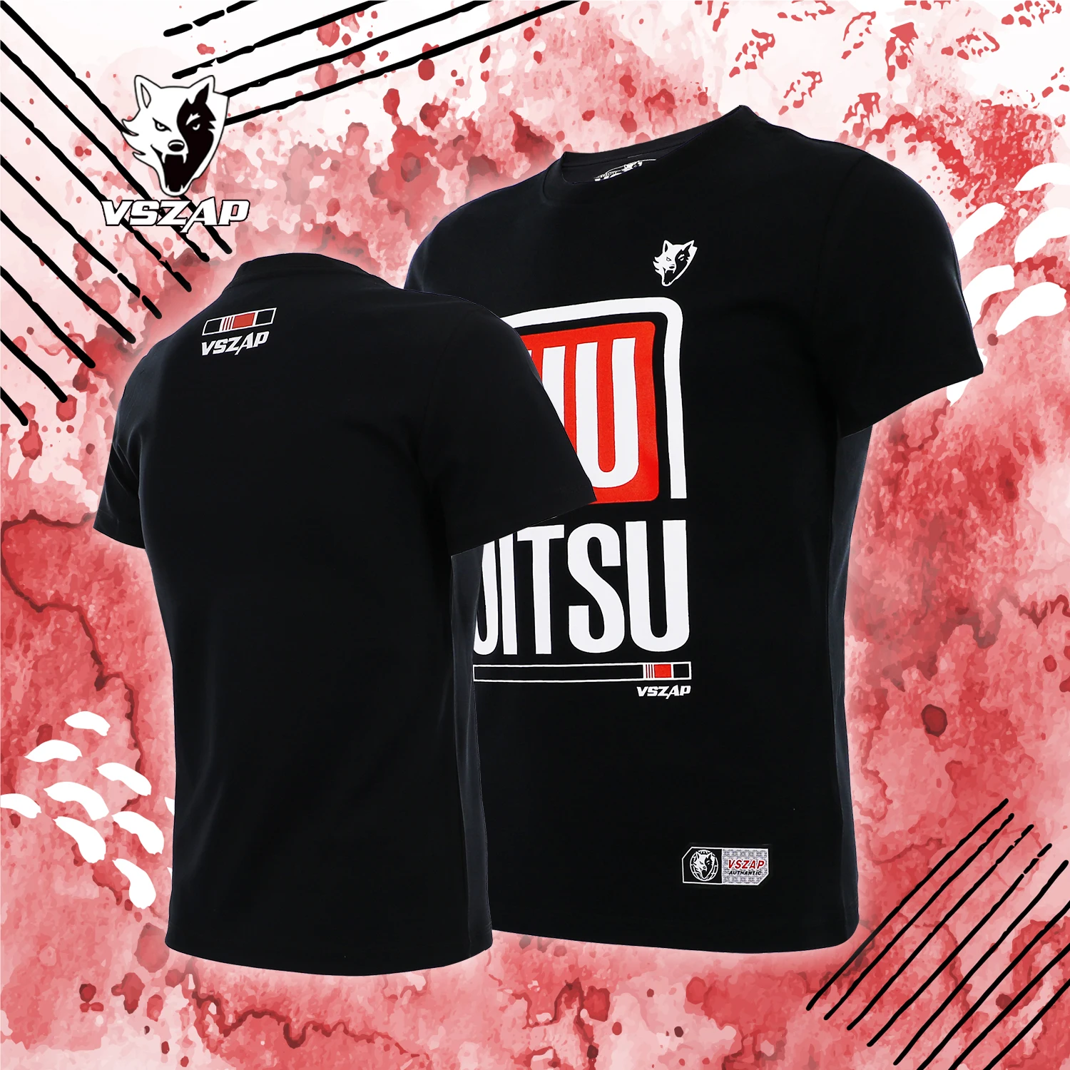VSZAP Gangster Judo Boxing Спортивная одежда ММА Fighting Training Футболка из чистого хлопка
VSZAP Gangster Judo Boxing Спортивная одежда ММА Fighting Training Футболка из чистого хлопка