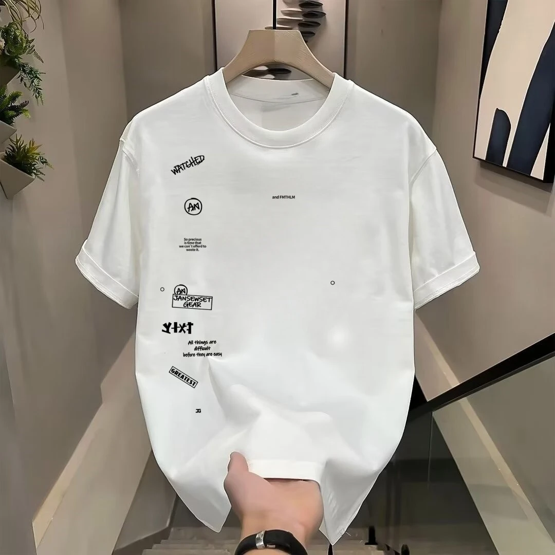 Outlet Counter American Heavy Cotton Short Sleeve T-shirt Ins Loose Round Neck High-end Luxury Is for Both Men and Women Top Y2k
Outlet Counter American Heavy Cotton Short Sleeve T-shirt Ins Loose Round Neck High-end Luxury Is for Both Men and Women Top Y2k