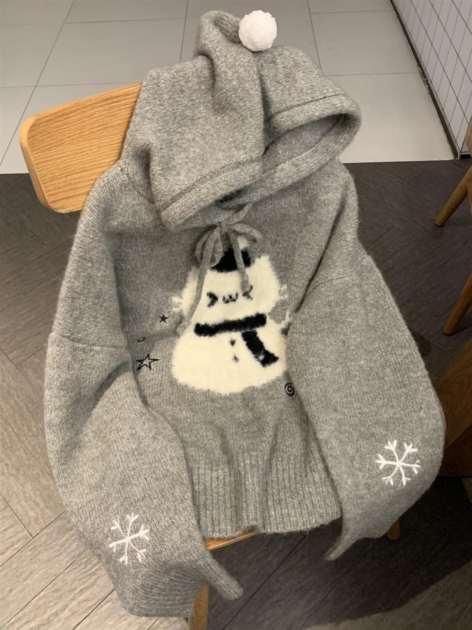 Cute Cartoon Snowman Hoodie Women's Autumn Winter Cisas Aosphere Loose Lazy Sle Soft Cozy Knitted Sweater Top
Cute Cartoon Snowman Hoodie Women's Autumn Winter Cisas Aosphere Loose Lazy Sle Soft Cozy Knitted Sweater Top