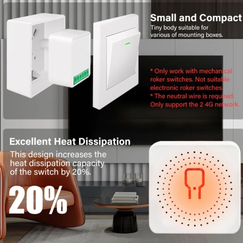Smart Light Switch PCV WiFi APP Remote Control DIY On And Off Switch For Tuya 16A White
Smart Light Switch PCV WiFi APP Remote Control DIY On And Off Switch For Tuya 16A White