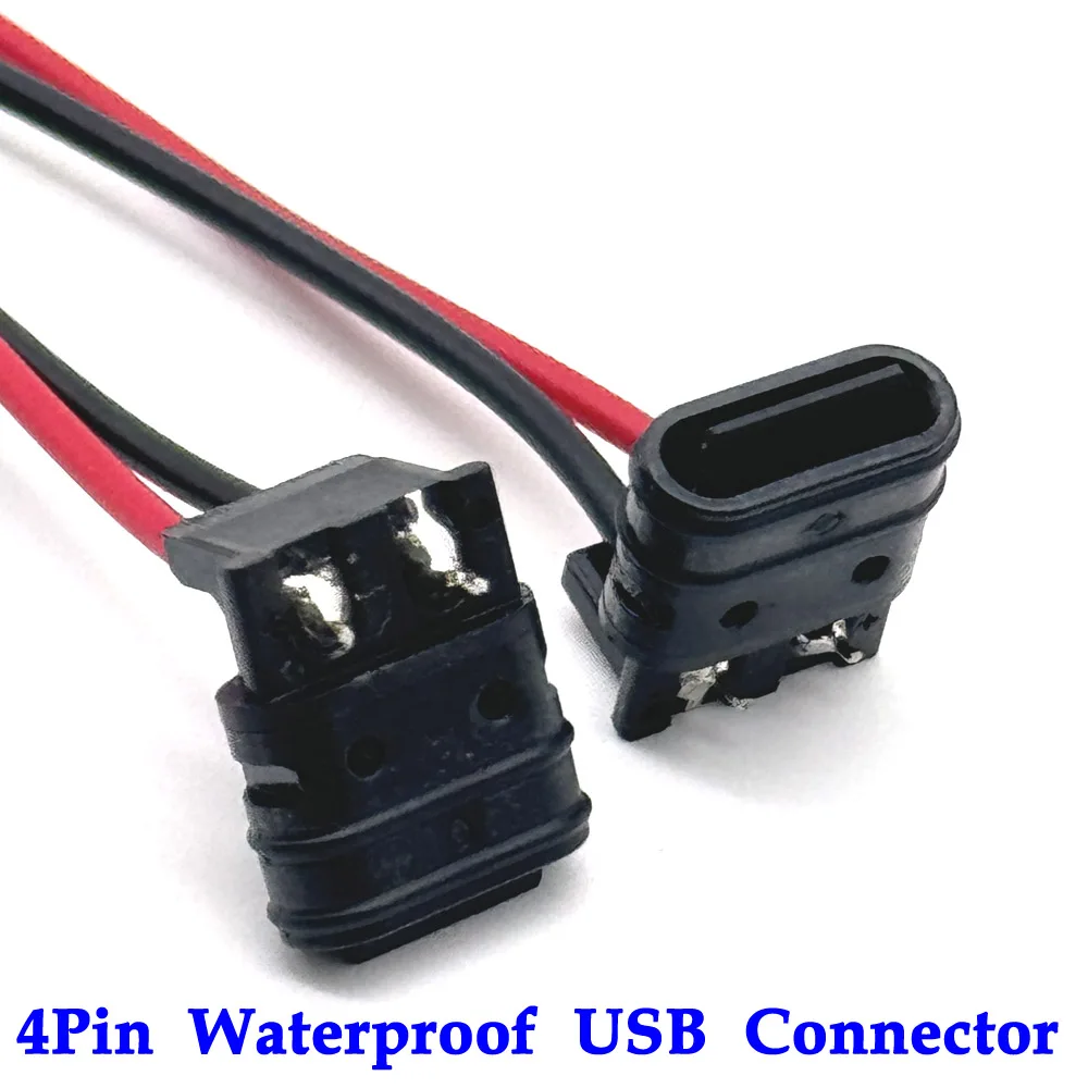4Pin Type-C With Welding Wire Waterproof Strip Line Of Solder Joint Female Connector Jack Charging Port USB Socket Connector
4Pin Type-C With Welding Wire Waterproof Strip Line Of Solder Joint Female Connector Jack Charging Port USB Socket Connector