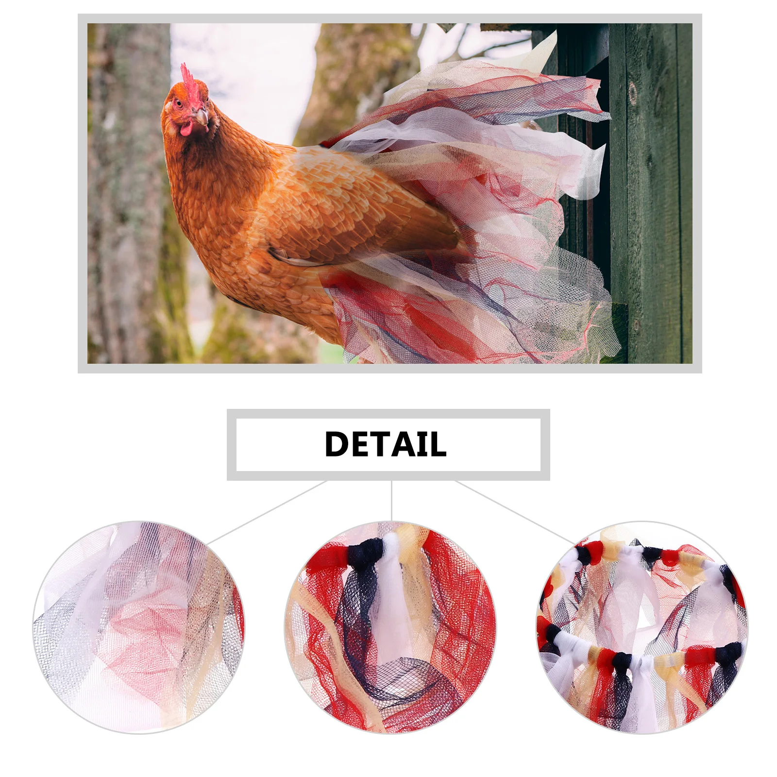 Chicken Tutu Skirt Poultry Supply Breathable Wear Resistant Foldable Storage Small Exquisite Colorful Appearance Easy to Use Hen
Chicken Tutu Skirt Poultry Supply Breathable Wear Resistant Foldable Storage Small Exquisite Colorful Appearance Easy to Use Hen
