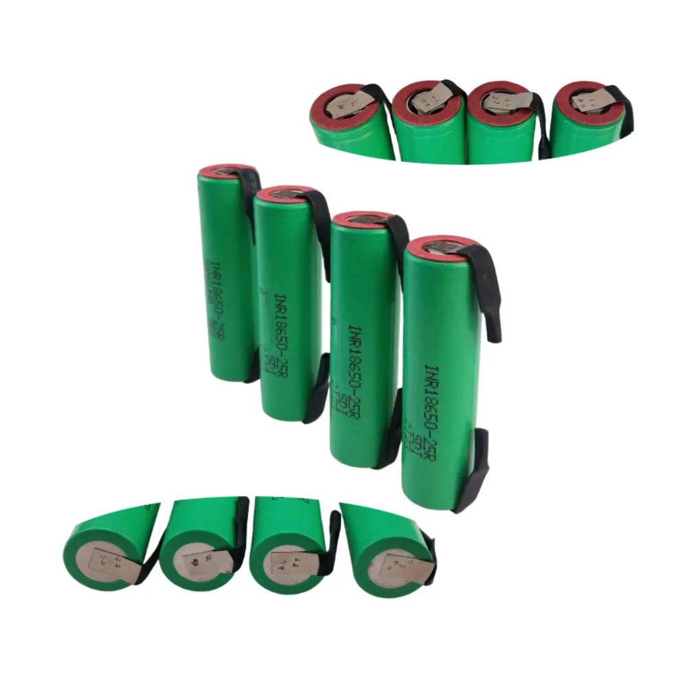 New 3.6V 2500mAh 18650 Battery For Samsung INR 18650 25R Lithium Lon Battery Replacement External Battery
New 3.6V 2500mAh 18650 Battery For Samsung INR 18650 25R Lithium Lon Battery Replacement External Battery