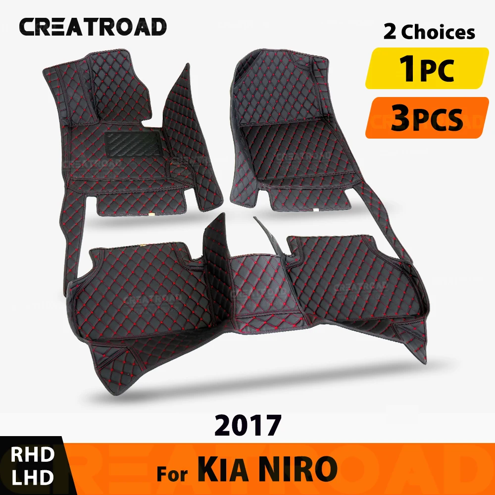 Автомобильные напольные коврики для KIA Niro 2017, индивидуальные автомобильные накладки на ногу, аксессуары для интерьера
Автомобильные напольные коврики для KIA Niro 2017, индивидуальные автомобильные накладки на ногу, аксессуары для интерьера