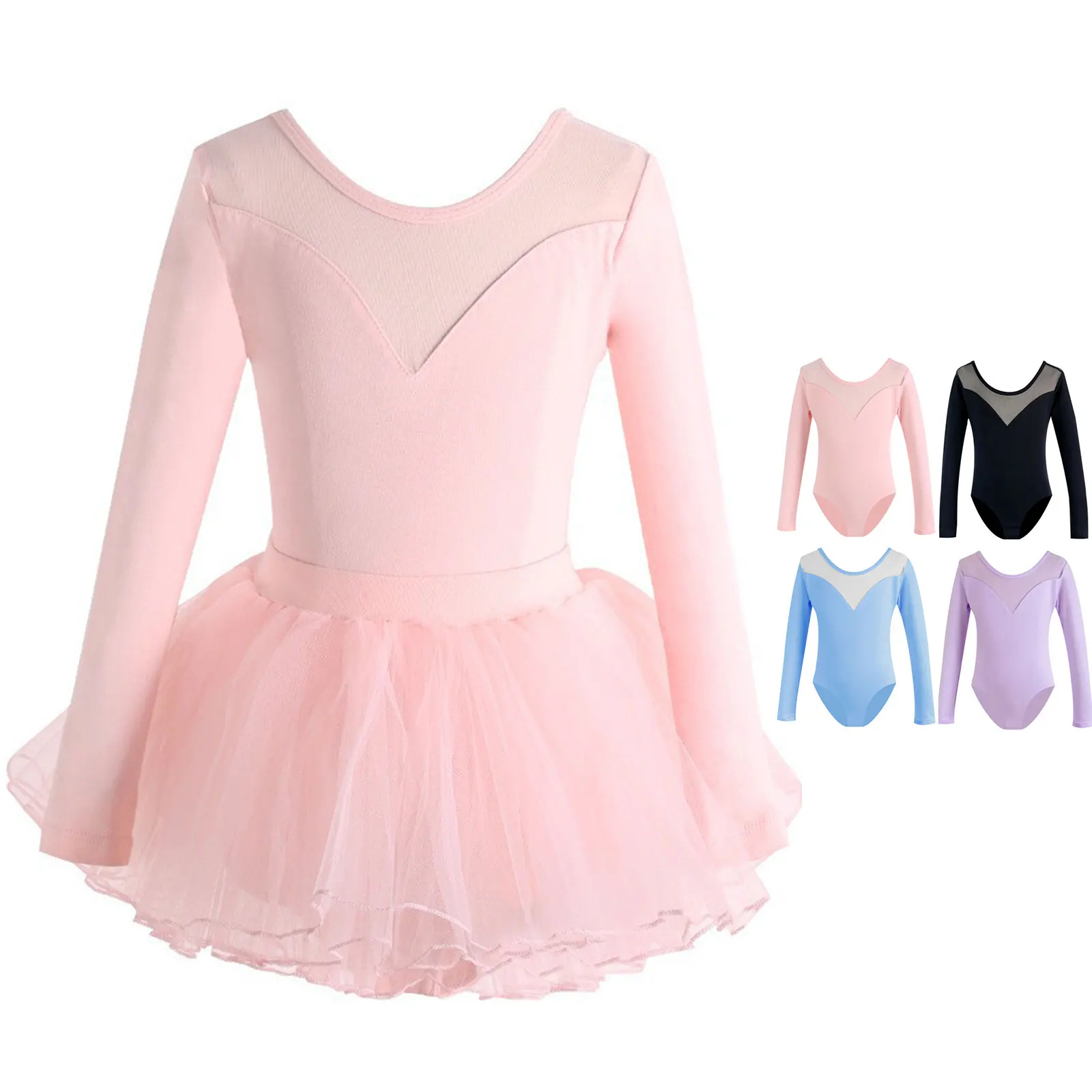 Children Girls Ballet Dance Gymnastics Leotard Long Sleeve Yoga Bodysuit Ballerina Dancing Class Training Performance Costumes
Children Girls Ballet Dance Gymnastics Leotard Long Sleeve Yoga Bodysuit Ballerina Dancing Class Training Performance Costumes