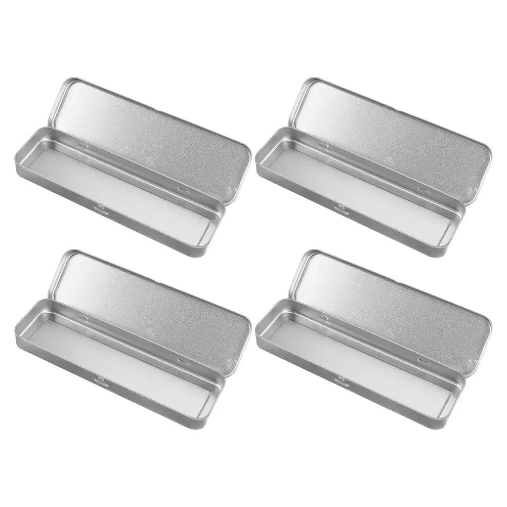 4 Pcs Tweezers Tool Box Metal Pencil Case Tinplate Stationery Organizer Empty Holder Rectangular Pen Storage School Crayon Box
4 Pcs Tweezers Tool Box Metal Pencil Case Tinplate Stationery Organizer Empty Holder Rectangular Pen Storage School Crayon Box