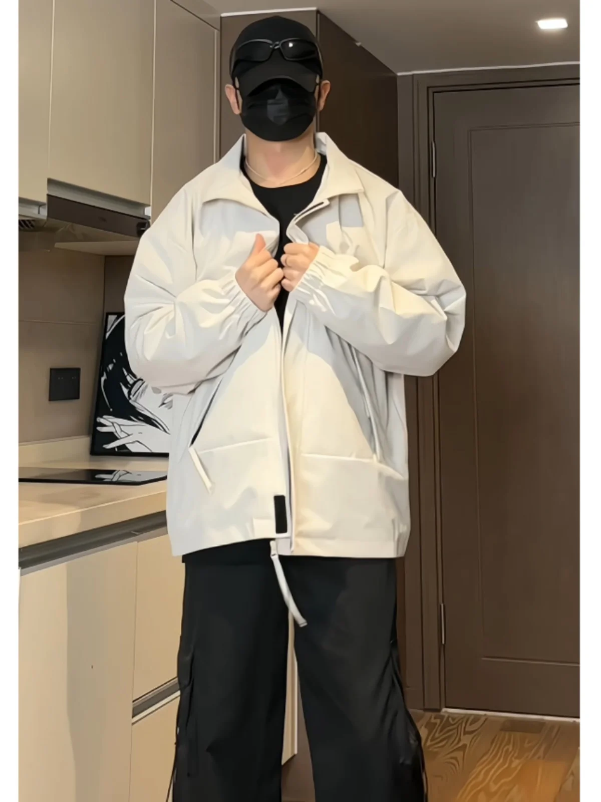 Мужская осенняя ветрозащитная водонепроницаемая куртка с воротником-стойкой, модная рабочая одежда, свободная функциональная верхняя одежда для студентов
Мужская осенняя ветрозащитная водонепроницаемая куртка с воротником-стойкой, модная рабочая одежда, свободная функциональная верхняя одежда для студентов